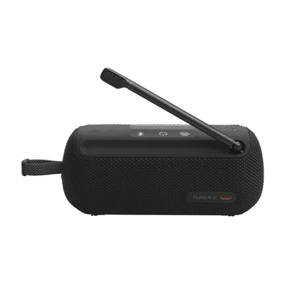 JBL TUNNER3 BLK Portable DAB/DAB+/FM radio with Bluetooth