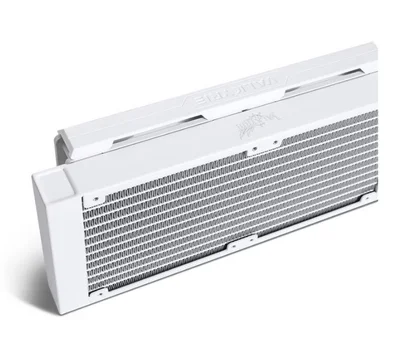Охладителна система VALKYRIE A240 White, течно охлаждане, 2x 120 мм вентилатора, ARGB