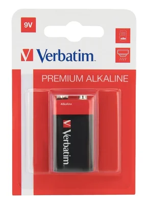 Батерия Verbatim 9V Alkaline 1 брой