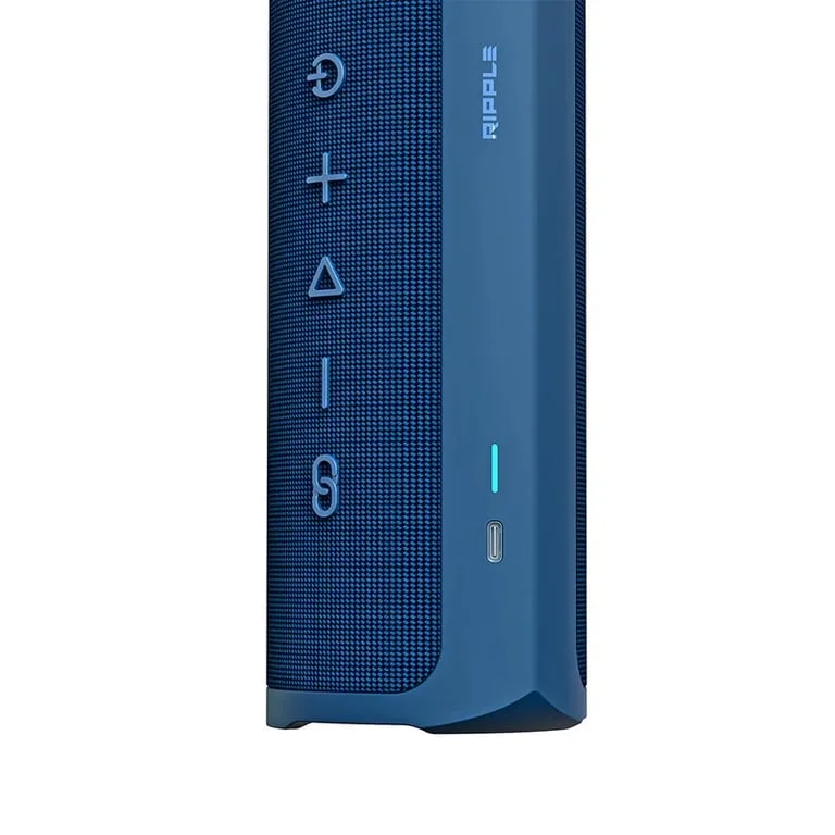 Тонколона HiFuture Ripple Blue Bluetooth 5.3 2-пътен 20W + 10W, IPX7, до 12 ч работа, TWS режим