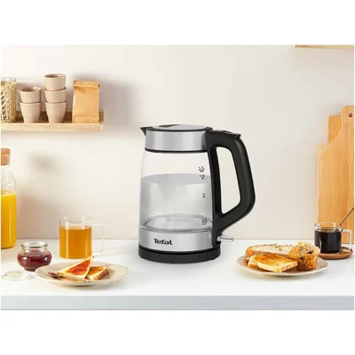 Tefal KI605830 Ket Glass Ket 1.7L Blk Gamma Eu