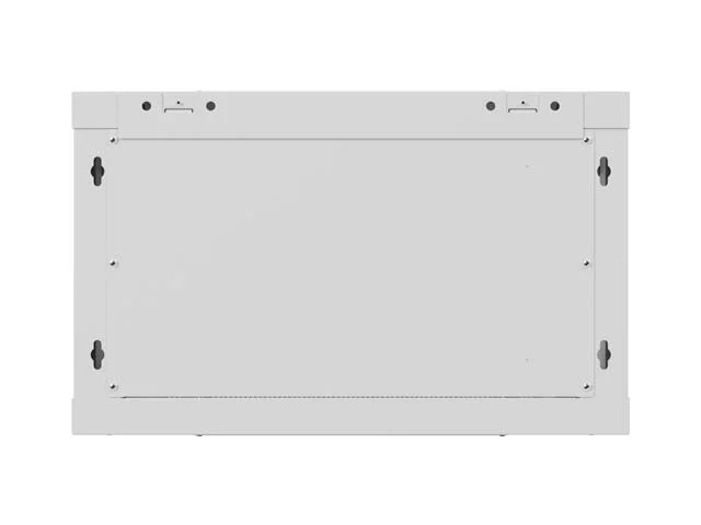 Lanberg rack cabinet 19" wall-mount 9U / 600x600 for self-assembly (flat pack), grey