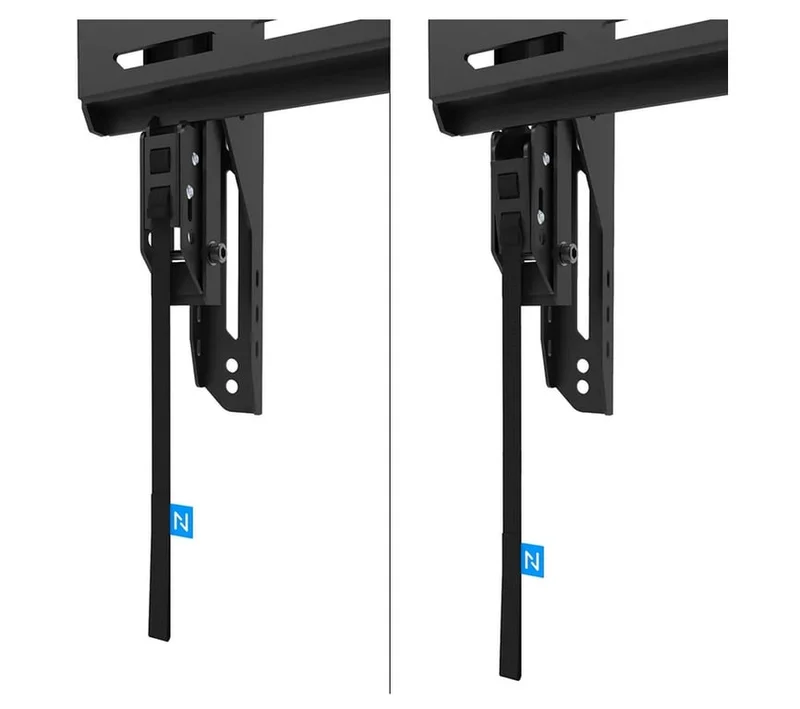 Стойка за стена Neomounts Level-750, 32-75", до 100 кг, накланяща се, заключваща се