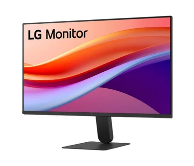 Монитор LG 24U41YA-B 23.8" IPS, Full HD 1920x1080, 120Hz, 1ms MBR, HDR 10, sRGB 99%, FreeSync, Черен