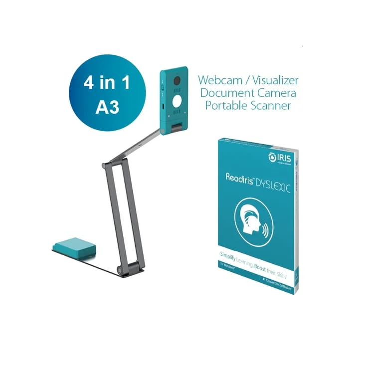 3D скенер IRIS IRIScan Visualizer 7 Dyslexic 13MP USB-C