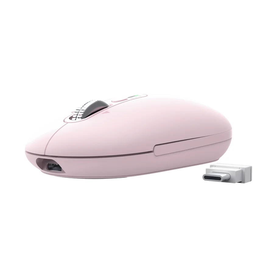 TRUST Seron Slim Multi-Wireless Hyperscroll Mouse Pink