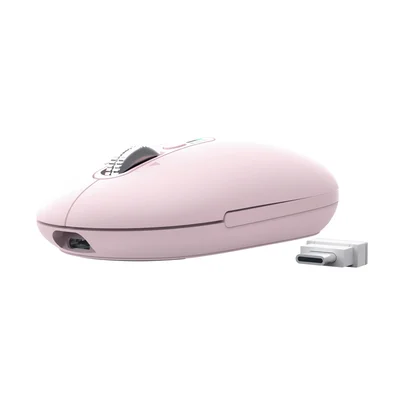 TRUST Seron Slim Multi-Wireless Hyperscroll Mouse Pink