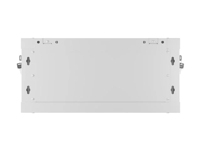Lanberg rack cabinet 19" wall-mount 4U/600x450 with perforated door grey (flat pack)