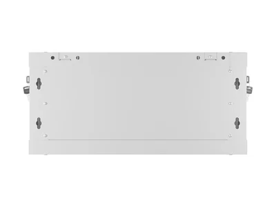 Lanberg rack cabinet 19" wall-mount 4U/600x450 with perforated door grey (flat pack)