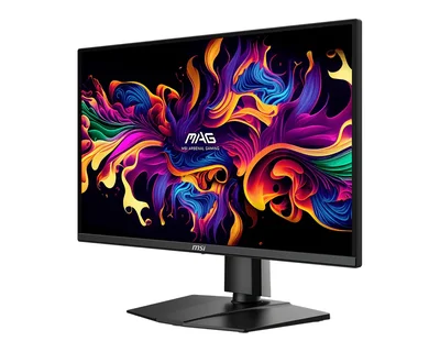 Монитор MSI MAG 272QP QD-OLED, 26.5", QD-OLED, 240Hz, 0.03ms, 2560x1440, FreeSync Premium, G-SYNC съвместим, Pivot