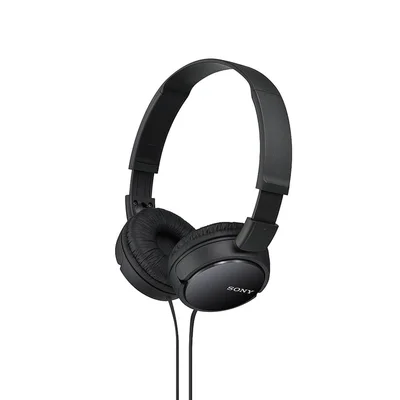 Слушалки Sony – MDR-ZX110, Overhead, кабел, черни