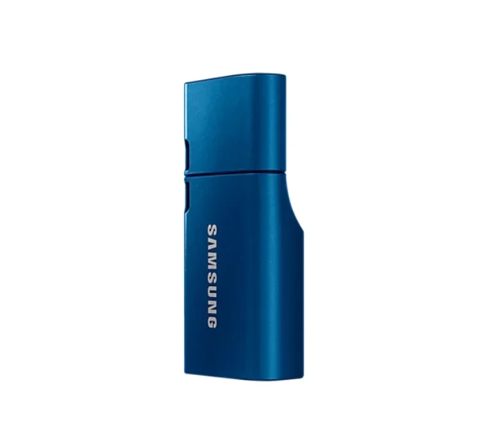Samsung 256 GB Flash Drive, Read 400 MB/s, USB-C 3.2 Gen 1, Water-proof, Magnet-proof, X-ray-proof, Blue