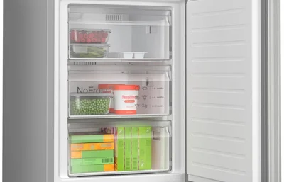 Bosch KGN397LDF, SER4, FS fridge-freezer NoFrost, D, 203/60/66cm, 363l(260+103), 35dB(B), IC, VitaFresh XXL, 0° drawer, Glossy Backwall with Multi Airflow, 2 cooling systems, Intelligent Inverter Technology, Inox-look, display
