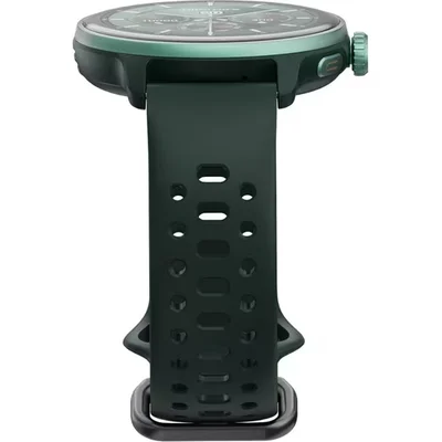 HiFuture Vela Dark Green, 1.43" AMOLED, GPS +Compass + Altimeter, 466*466, Support Local Music(100M Space), Support AI Coach for Training, Powered by Dual Core, Bluetooth Call, 5ATM Waterproof, 24/7 True Heart Rate & Blood, Oxygen Sensor, Up to 10 days