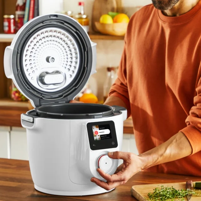 Tefal CY9621F2 Epc Cook4Me 10In1 W/O Grid Wht