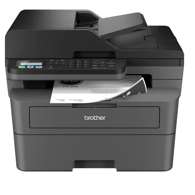 Лазерно многофункционално устройство Brother MFCL2802DNYJ1 черно-бяло, 32 ppm, дуплекс, LAN, USB