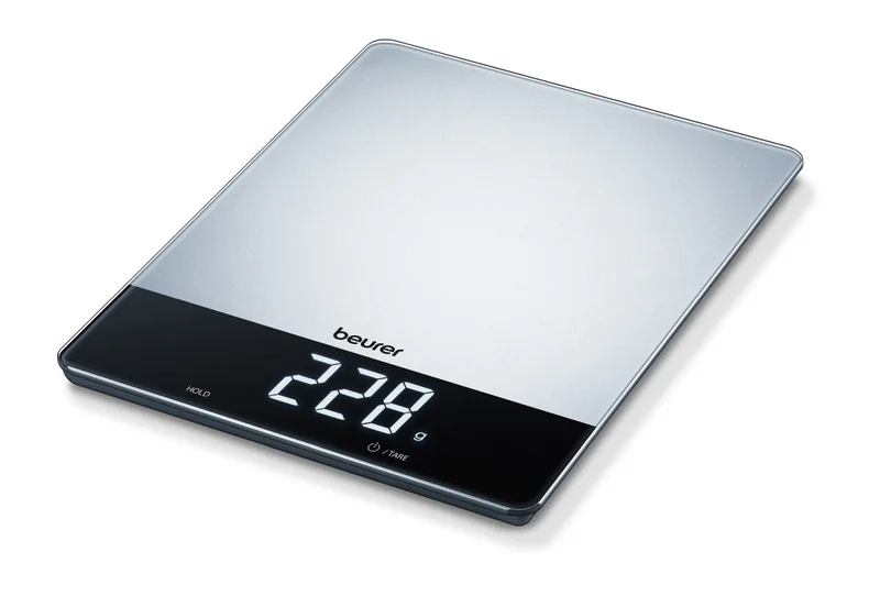 Кухненска везна Beurer KS 34 XL 15 kg, Magic LED, инокс