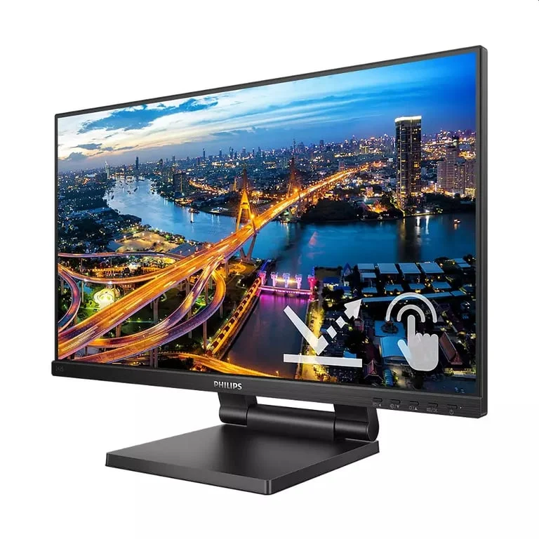 Монитор Philips 242B1TC/00 23.8" IPS сензорен, Full HD, 75Hz, 4ms, WLED, висок контраст, черен
