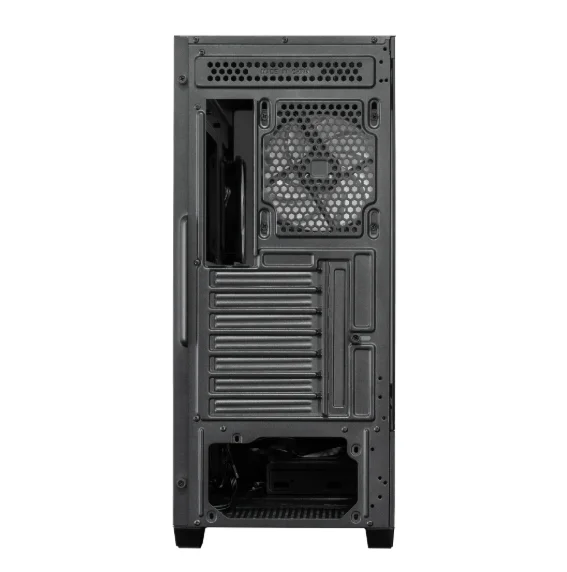 Кутия за компютър Chieftec Vista Middle Tower, черен, прозрачен капак