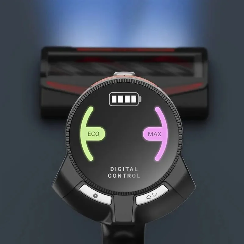 Прахосмукачка Rowenta X-Force 8.80 Animal RH1872E0, безкабелна, 100AW, 0.44л, червена