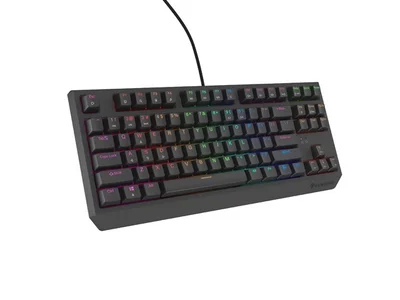 Гейминг клавиатура Genesis Thor 230 TKL Lite US Rainbow Outemu Red Hot Swap Черна