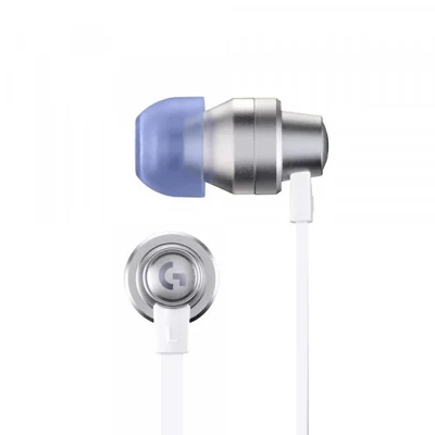 LOGITECH G333 Wired Gaming Earphones - WHITE - 3.5 MM