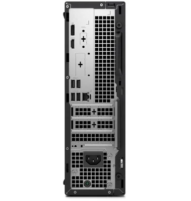 Настолен компютър DELL Pro Slim QCS1255, AMD Ryzen 7 8700G, 16GB DDR5, 512GB SSD, Integrated Graphics, Ubuntu, клавиатура и мишка, черен