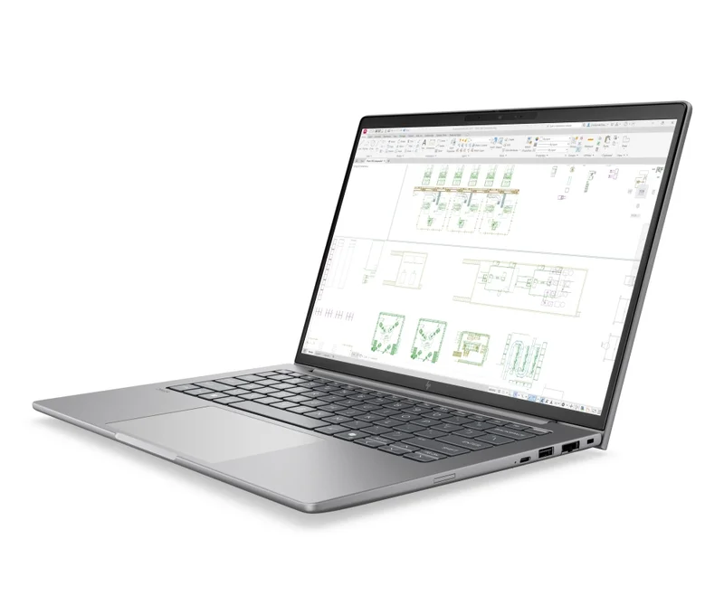 HP ZBook 8 G2i AI 14" Meteor Silver, Ultra 7 356H(up to 4.7Ghz/18MB/16C), 14" AG WUXGA 400nits, 24GB 5600Mhz 1DIMM, 1TB PCIe SSD, WiFi7+BT6, FPR, Smart Card Reader, Nvidia RTX PRO 500 4GB, Backlit Kbd, 8C Batt, Win 11 Pro, 3Y OnSite
