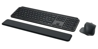 Комплект Logitech MX Keys S Bluetooth, графит, US International