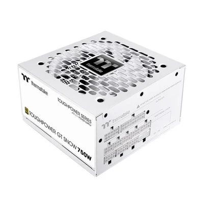 Захранващ блок Thermaltake Toughpower GT 750W Snow ATX 3.1, 750W, Gold, напълно модулен, бял