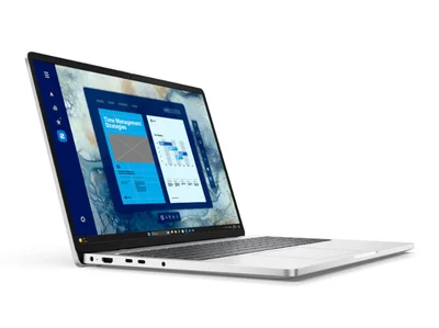 Dell Pro 16 PC16250, Intel Ultra 7 255U (12 TOPS NPU, 12 cores, up to 5.2 GHz), 16" FHD+(1920x1200) IPS, 300nits AG, 16 GB: 1 x 16 GB, DDR5, 5200 MT/s, 1 TB SSD, Intel graphics, FHD HDR IR Cam and Mic, Wi-Fi 6E, FPR, Backlit Kb, Win 11 Pro, Platinum silv