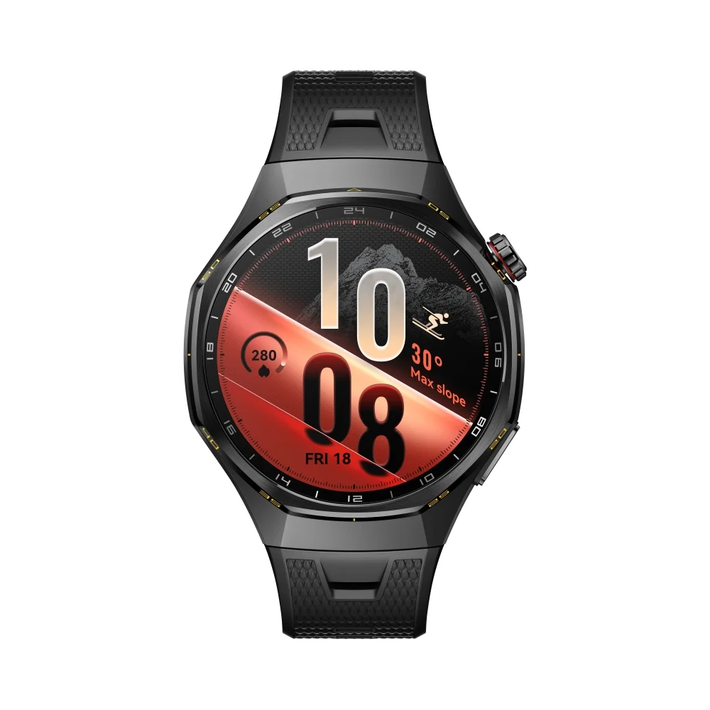 Смарт часовник HUAWEI Watch GT 7 Pro Atum-B49F, 1.47" дисплей, черна каишка + True Wireless слушалки Huawei Freebuds SE 4 ANC, бели