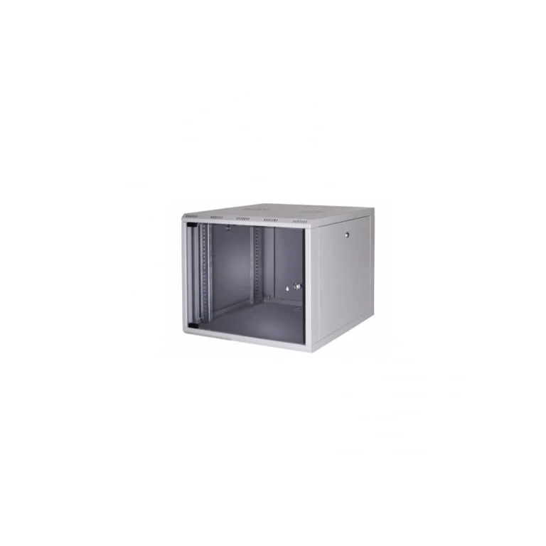 Комуникационен шкаф FORMRACK – 9U SOHO, 19", 512x400 mm, 50 кг, стъклена врата