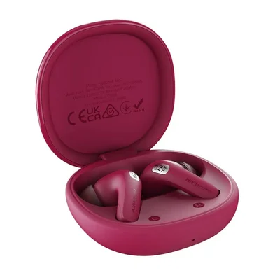 HiFuture FlyBuds 4 ANC Hot Pink, Active Noise Cancelling, 4 MICS ENC, Wireless 5.4, Up to 10 Hours Battery Life by one charge, IPX5, Ultra Bass, Up to 35 Hours Battery Life Combined