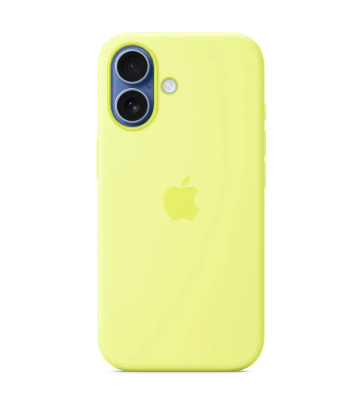 Apple iPhone 17 Silicone Case with MagSafe - Neon Yellow