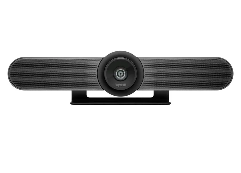 Уеб камера Logitech MeetUp Ultra HD 4K, 120° зрителен ъгъл, моторизиран пан/наклон, 5x HD зуум, вградени микрофони и говорители, черен