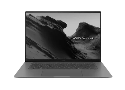Asus Zenbook S UM5606GA-SR391XNA, AMD Ryzen 9 465 ,2.0GHz (34MB Cache, up to 5.0GHz)50TOPS, 16 " OLED WQXGA+(WQ+) 2880*1800 16:10 Bend+500nits, 120Hz, Glare , 32GB LPDDR5X (32GB on BD),2TB SSD, Backlit Kbd, Win 11 Pro,Antrim Gray, Sleev, no adapter