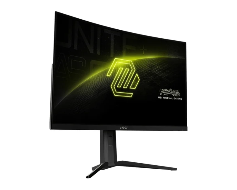 MSI MAG 321CUP, 31.5", VA, 160Hz, 1ms, UHD 3840x2160, Curved, FreeSync Premium, HDR 400, AI VISION, Console Mode, VRR, ALLM, CEC, PIP, PBP, 350 nits, 3000:1, 100M;1, DP (1.4a), 2x HDMI (2.1), 1x Type-C (DP alt. PD 15W), Adj.Stand 130mm, Tilt, VESA