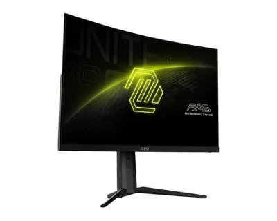 MSI MAG 321CUP, 31.5", VA, 160Hz, 1ms, UHD 3840x2160, Curved, FreeSync Premium, HDR 400, AI VISION, Console Mode, VRR, ALLM, CEC, PIP, PBP, 350 nits, 3000:1, 100M;1, DP (1.4a), 2x HDMI (2.1), 1x Type-C (DP alt. PD 15W), Adj.Stand 130mm, Tilt, VESA