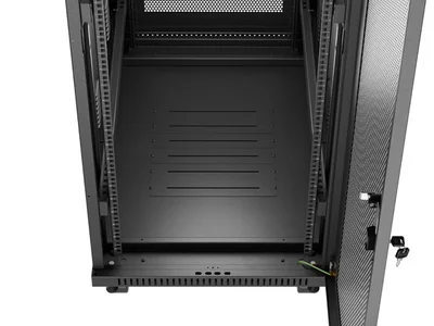 Lanberg rack cabinet 19" free-standing 32U/600X1000 (FLAT PACK) with mesh door LCD black