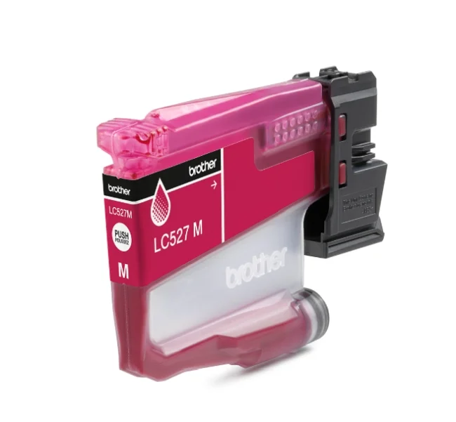 Brother LC527M Magenta Ink Cartridge for MFCJ5010DW/MFCJ5110DW - 900 page yield