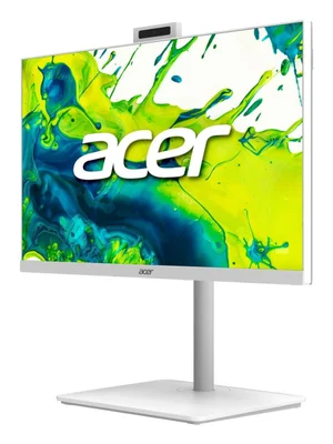 Настолен компютър ACER – Aspire C27-A, 27", FHD IPS, 120Hz, Intel Core i5-13420H, 16GB RAM, 512GB SSD, бял