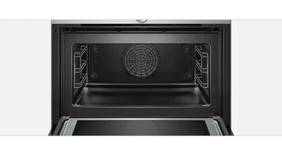 Компактна фурна за вграждане с микровълнова функция Bosch CMG633BS1 SER8, 45 л, 60 x 45 см, inox