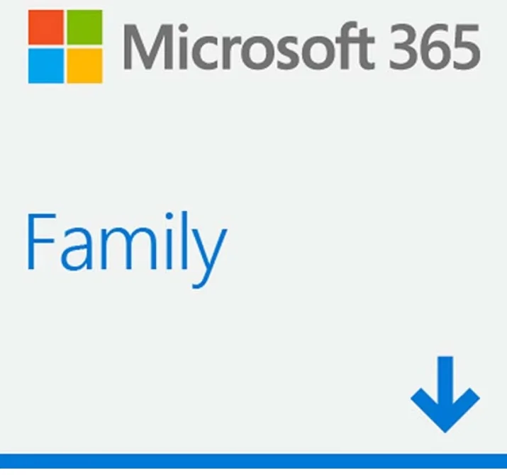 Microsoft M365 Family Subscr PK Lic 1YR Online Eurozone ESD