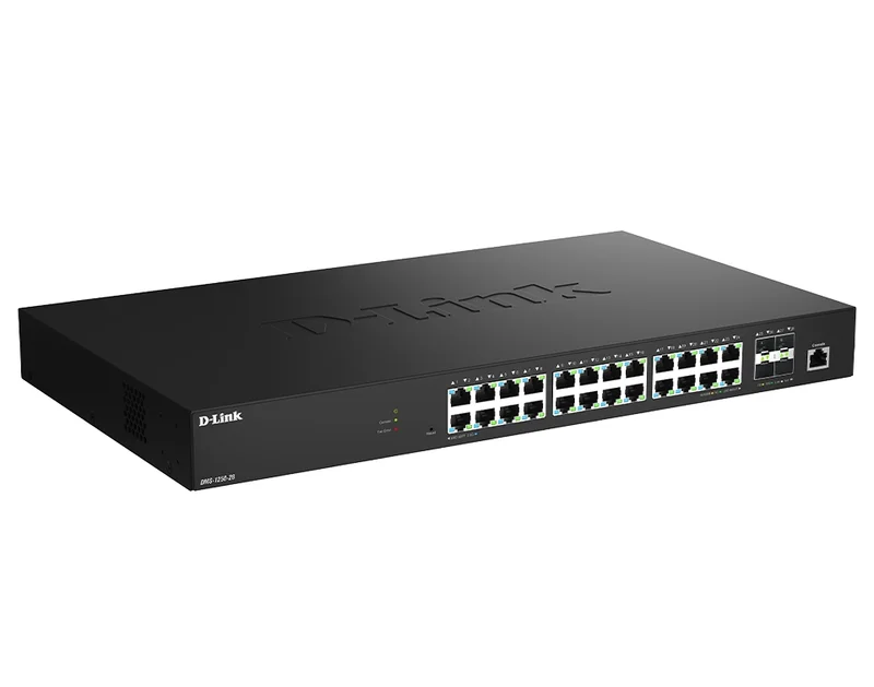 D-Link 24 Ports 2.5Gbps + 4 Ports 10G SFP+ Smart Managed Switch