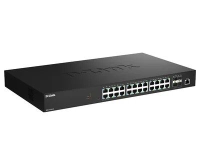 D-Link 24 Ports 2.5Gbps + 4 Ports 10G SFP+ Smart Managed Switch