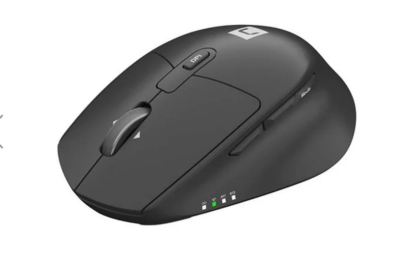 Мишка NATEC Kite Wireless, 4000 DPI, оптична, тиха, черна