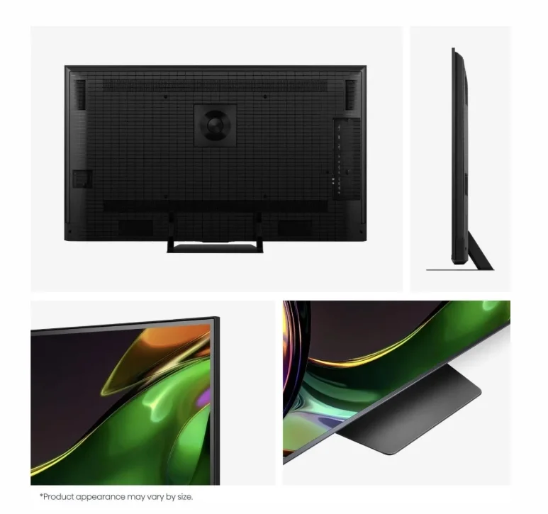Hisense 85" UR8S, 4K Ultra HD 3840x2160, RGB Mini Led , DLED, Quantum Dot, 180Hz, IPS, HDR 10+, HLG, Dolby Vision IQ, Dolby Atmos, Smart TV,Light Sensor,WiFi 6eGHz, WiFi Direct, BT,2x10 W + 20 W + 2x5 W, Anyview Cast, 4xHDMI, 2xUSB, LAN, CI+, DVB-T2/C/S2