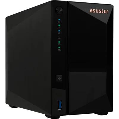 Мрежови сторидж ASUSTOR AS3302T_V2 2-Bay, Realtek RTD1619B, 2GB DDR4, 2.5GbE, USB 3.2 Gen1