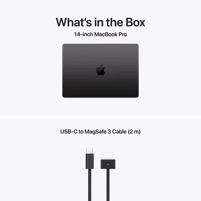 Apple 14-inch MacBook Pro: Apple M5 chip with 10-core CPU and 10-core GPU, 16GB, 1TB SSD - Space Black